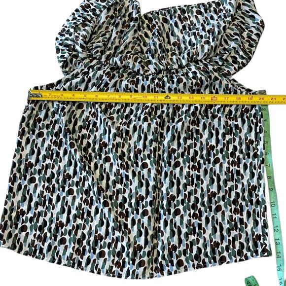 Womens Top Size Medium MultiColor Avante Garde Indie Business Casual Everyday - Picture 3 of 8